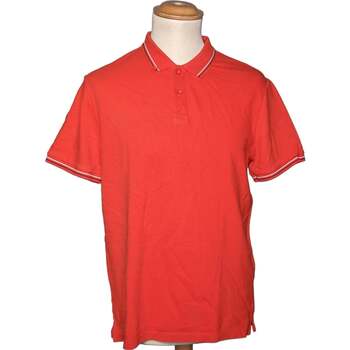 t-shirt bizzbee  polo homme  40 - t3 - l rouge 