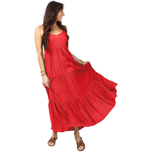 Vêtements Femme Robes Top 5 des ventes Monica Rouge