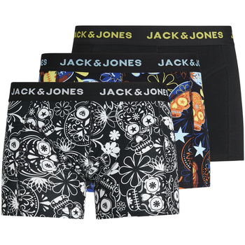 Sous-vêtements Homme Boxers Jack & Jones Lot de 3 Boxers coton fermé Multicolore