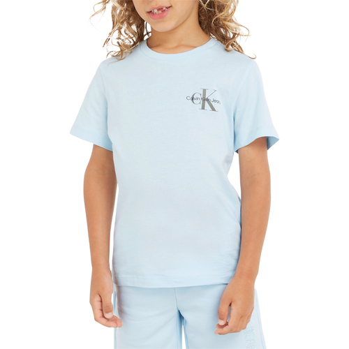 Vêtements Garçon T-shirts & Polos Dress with U-Lock buckle T-shirt coton biologique col rond Bleu