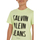 Vêtements Garçon T-shirts & Polos Calvin Klein Jeans T-shirt coton col rond Vert