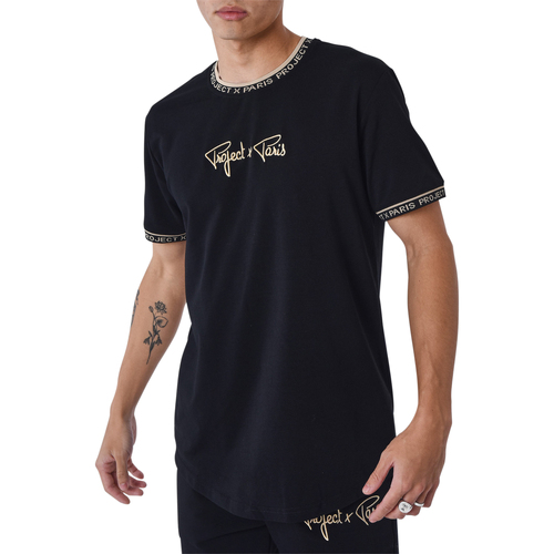 Vêtements Homme T-shirts THERMA-FIT & Polos Project X Paris Tee-shirt col rond Noir