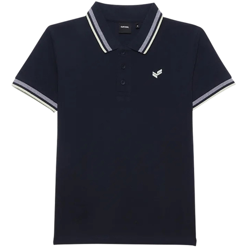 Vêtements Garçon T-shirts & Polos Kaporal Polo en maille piqué Bleu