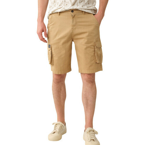 Vêtements Homme Shorts / Bermudas Deeluxe Short homme  cargo SLog beige - 28 Beige