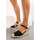 Chaussures Femme Sandales et Nu-pieds Vera Collection Sandale femme compensée espadrille, Noir Noir