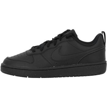 Chaussures Garçon Baskets mode Nike Court borough low recraft (gs) Noir