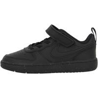 Chaussures Enfant Baskets verschluss 553558-052 Nike Court borough low recraft (td) Noir