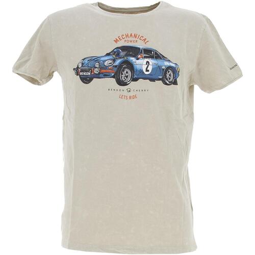 Vêtements Homme T-shirts manches courtes Benson&cherry Legendary t-shirt Dw0dw12835-tij mc Beige
