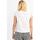 Vêtements Femme T-shirts manches courtes Molly Bracken Knitted tee ladies offwhite Blanc