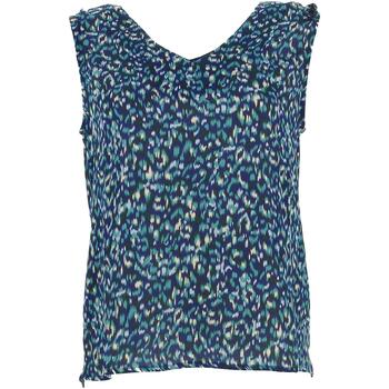 Vêtements Femme Débardeurs / T-shirts sans manche Molly Bracken Woven top ladies blue oceane Bleu