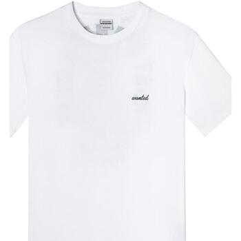 Vêtements Garçon T-shirts manches courtes Ballerines / Babies Wunthbo white tsh b Blanc