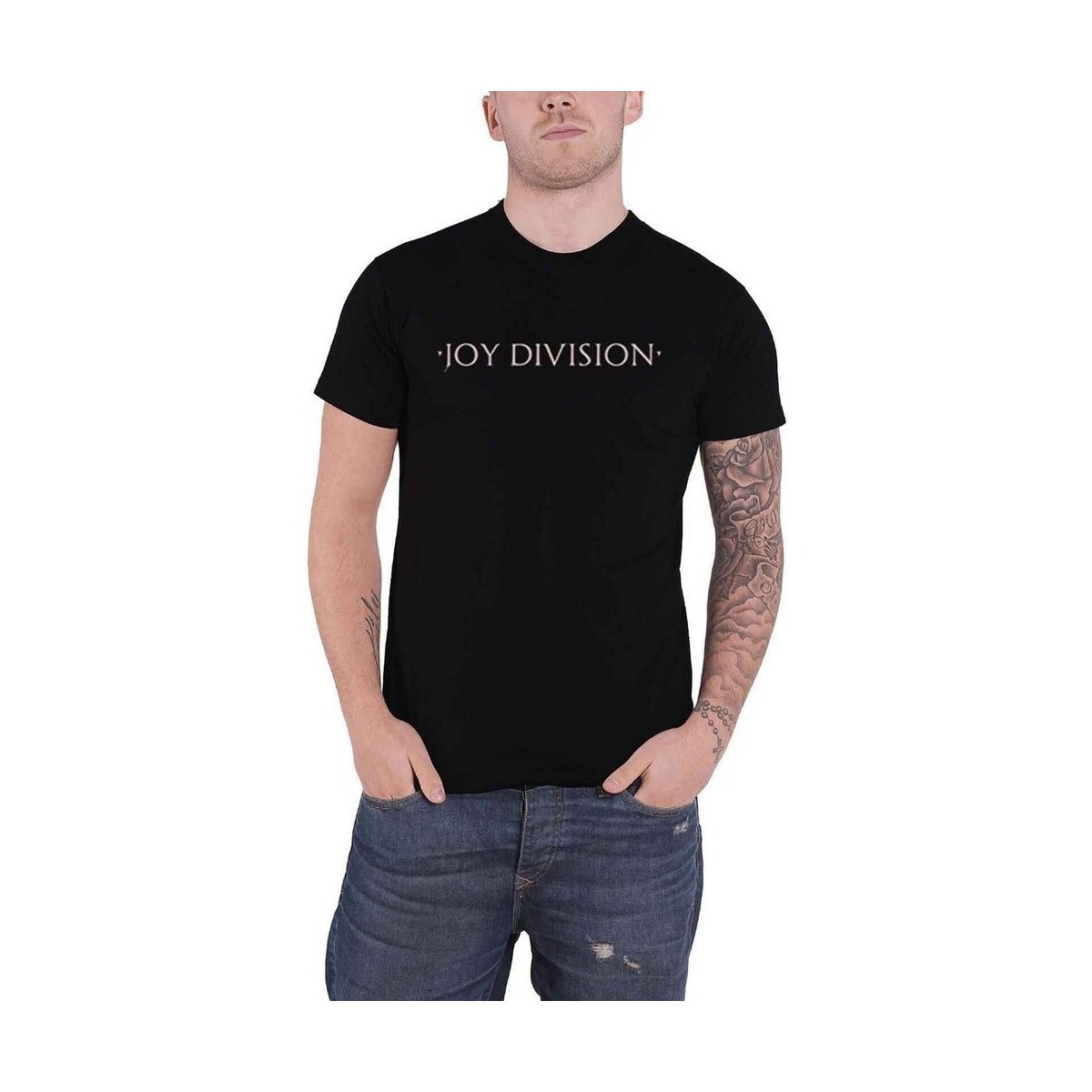Vêtements T-shirts manches longues Joy Division A Means To An End Noir