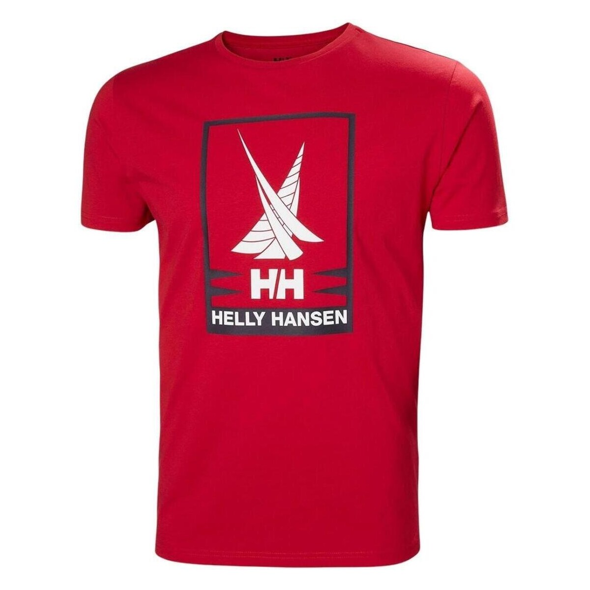Vêtements T-shirts manches courtes Helly Hansen  Rouge