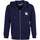 Vêtements Homme Sweats Harrington Sweat à capuche zippé bleu marine 