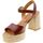 Chaussures Femme Sandales et Nu-pieds Unisa 462502 Marron