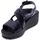 Chaussures Femme Sandales et Nu-pieds Enval 345424 Noir