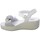 Chaussures Femme Sandales et Nu-pieds Enval 345426 Blanc