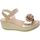 Chaussures Femme Sandales et Nu-pieds Enval 345433 Beige
