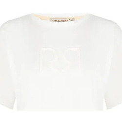 Vêtements Femme T-shirts & Polos Rinascimento CFC0117500003 Blanc crème