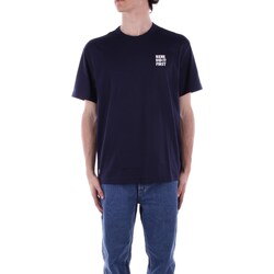 Vêtements Homme T-shirts manches courtes Lacoste TH0133 Bleu