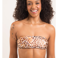 Vêtements Femme Maillots de bain séparables Rio De Sol 2024 Leopard UPF 50+ Marron