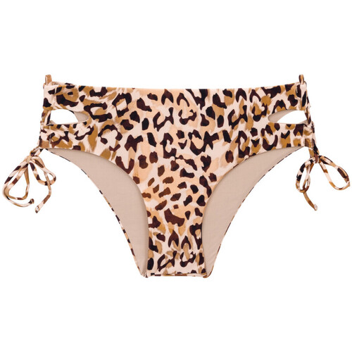 Vêtements Femme Maillots de bain séparables I Am What I Wear 2024 Leopard UPF 50+ Marron
