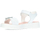 Chaussures Fille Sandales et Nu-pieds Pablosky SANDALE FLEUR  431400 Blanc