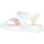 Chaussures Fille Sandales et Nu-pieds Pablosky SANDALE FLEUR  431400 Blanc