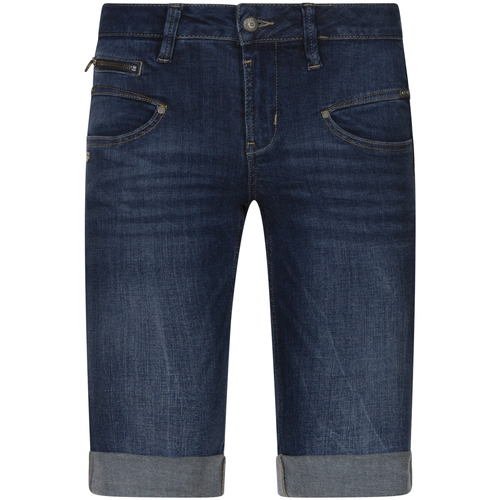 Vêtements Homme Denim Shorts / Bermudas Freeman T.Porter Short coton droit Bleu