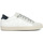 Chaussures Femme Baskets mode P448 JOHN-W-WHITE-BLU Blanc