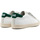 Chaussures Homme Baskets mode P448 JOHN-M-WHI-FGREEN Blanc