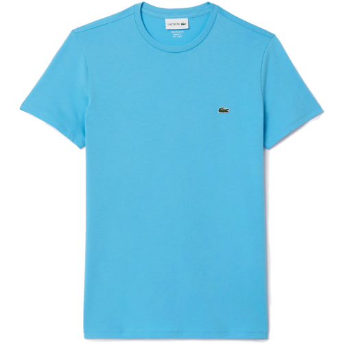 Vêtements Homme T-shirts manches courtes Lacoste TH6709 Bleu