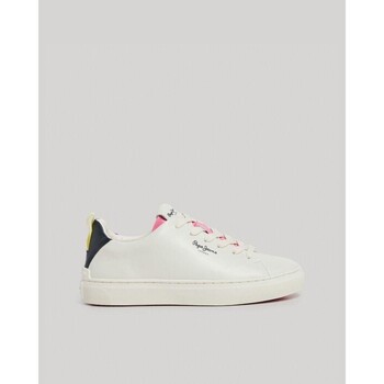 Chaussures Femme Baskets mode Pepe jeans PLS00005 CAMDEN ACTION W Blanc