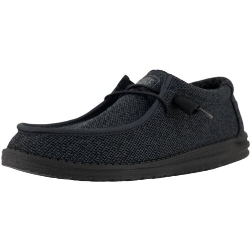 Chaussures Homme Mocassins Sneakers Bambina Argento In Materiale Sintetico Con Chiusura In Velcro  Noir