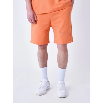 Vêtements Homme Shorts / Bermudas Fleur De Safran Short T244030 Orange
