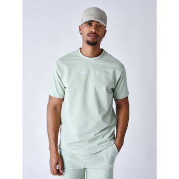 Vêtements Homme T-shirts & Polos Bouts de canapé / guéridons Tee Shirt T241028 Vert