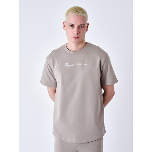 Vêtements Homme T-shirts & Polos Project X Paris Tee Shirt T241028 Gris