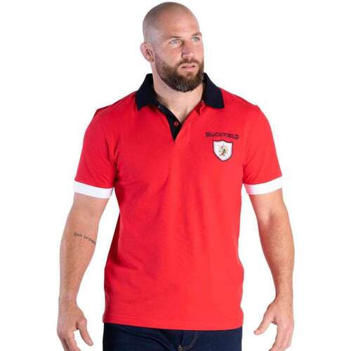 Vêtements Homme and Polos manches courtes Ruckfield 162507VTPE24 Rouge