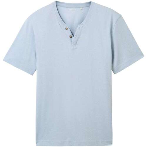 Vêtements Homme puffy sleeve logo sweatshirt Tom Tailor 162752VTPE24 Bleu