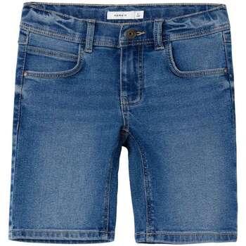 Vêtements Garçon Pantalons 5 poches Name it 164383VTPE24 Bleu