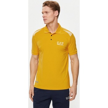 Vêtements Homme T-shirts & Polos Emporio Armani EA7 3DPF51PJULZ Jaune