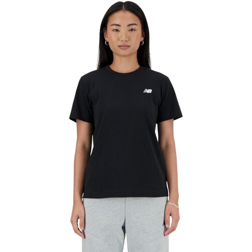 Vêtements Femme T-shirts manches courtes New Balance 34271 NEGRO