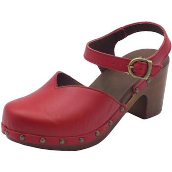 Chaussures Femme Parures de lit Sanita 478764 Dark Rouge