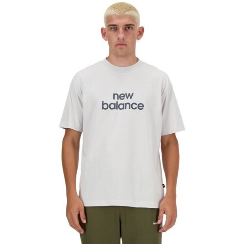 Vêtements Homme T-shirts manches courtes New Balance 34269 GRIS