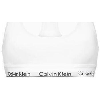 Vêtements Femme Brassières de sport Calvin Klein Jeans F3785E Blanc