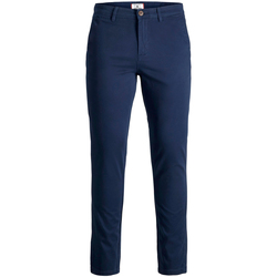 Vêtements Homme Pantalons Jack & Jones 12150148 - JPSTMARCO JJBOWIE SA NOOS Bleu