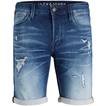 Vêtements Homme Shorts / Bermudas Jack & Jones RICK JJICON SHORTS GE 12166270 Bleu