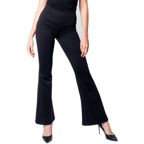 Vêtements Femme Pantalons Only 15213525 - ONLFEVER STRETCH FLAIRED JRS NOOS Noir