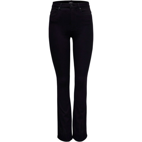 Vêtements Femme Jeans bootcut Only 15163338 Noir