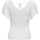 Vêtements Femme T-shirts manches courtes Only ONLLEELO S/S BACK PULLOVER KNT NOOS - 15203888 Blanc